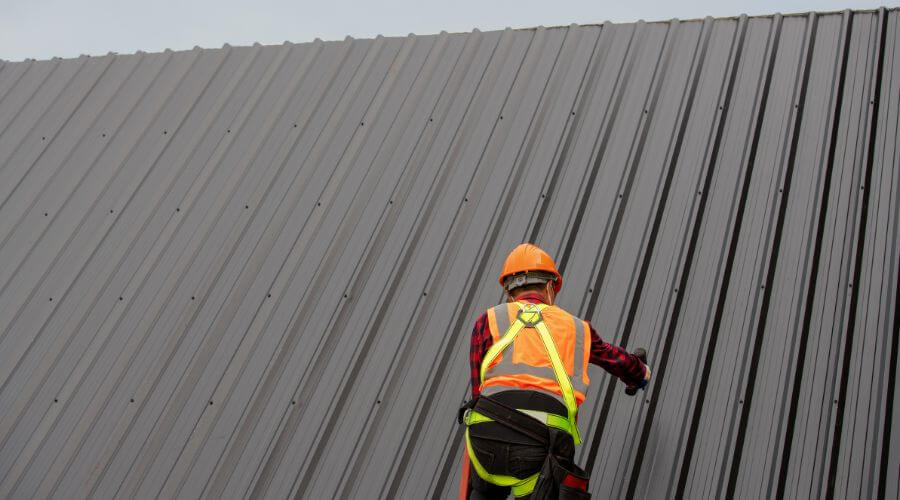 Professional metal roof installation services in Luverne, ND